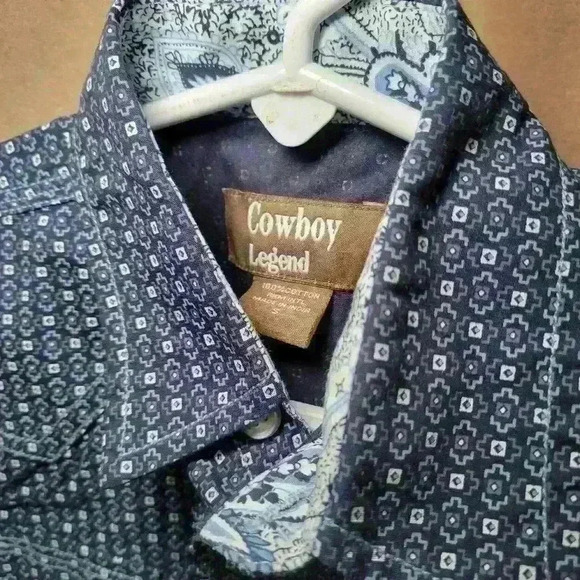 Cowboy Legends boys Western Pearl Snap Size Small (4-6) - Picture 4 of 4